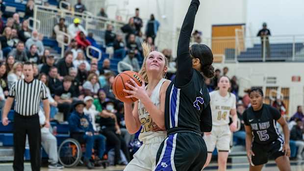 Ben Davis vs Mt Vernon Indiana girls basketball February 11 2023 Julie L Brown 15061
